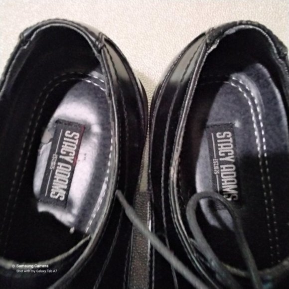Stacy Adams Men Leather Moc-Toe Bit Slip-On Loafers Sz. 9 Nice Pre-Owned Cond. main image 5